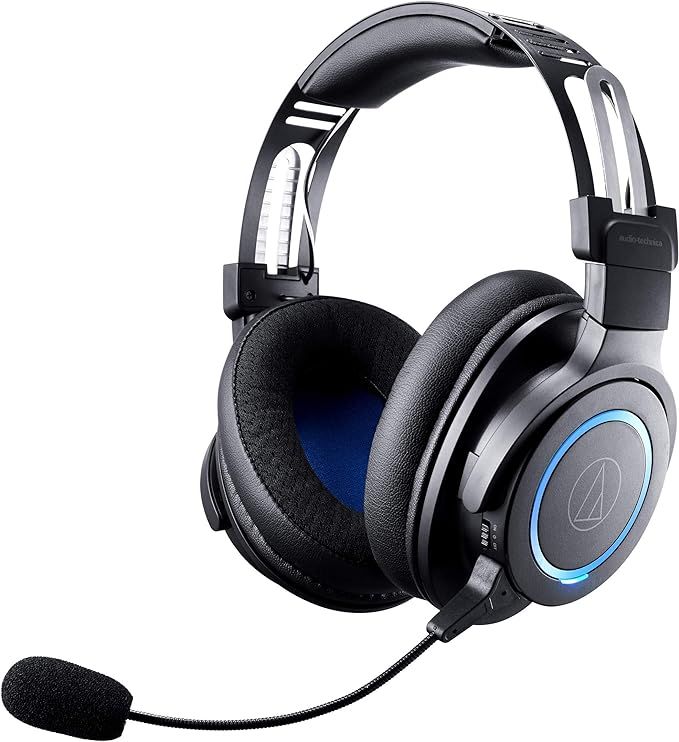Audio-Technica ATH-G1WL Premium Wireless Gaming Headset for Laptops, PCs, & Macs, 2.4GHz, 7.1 Sur... | Amazon (US)