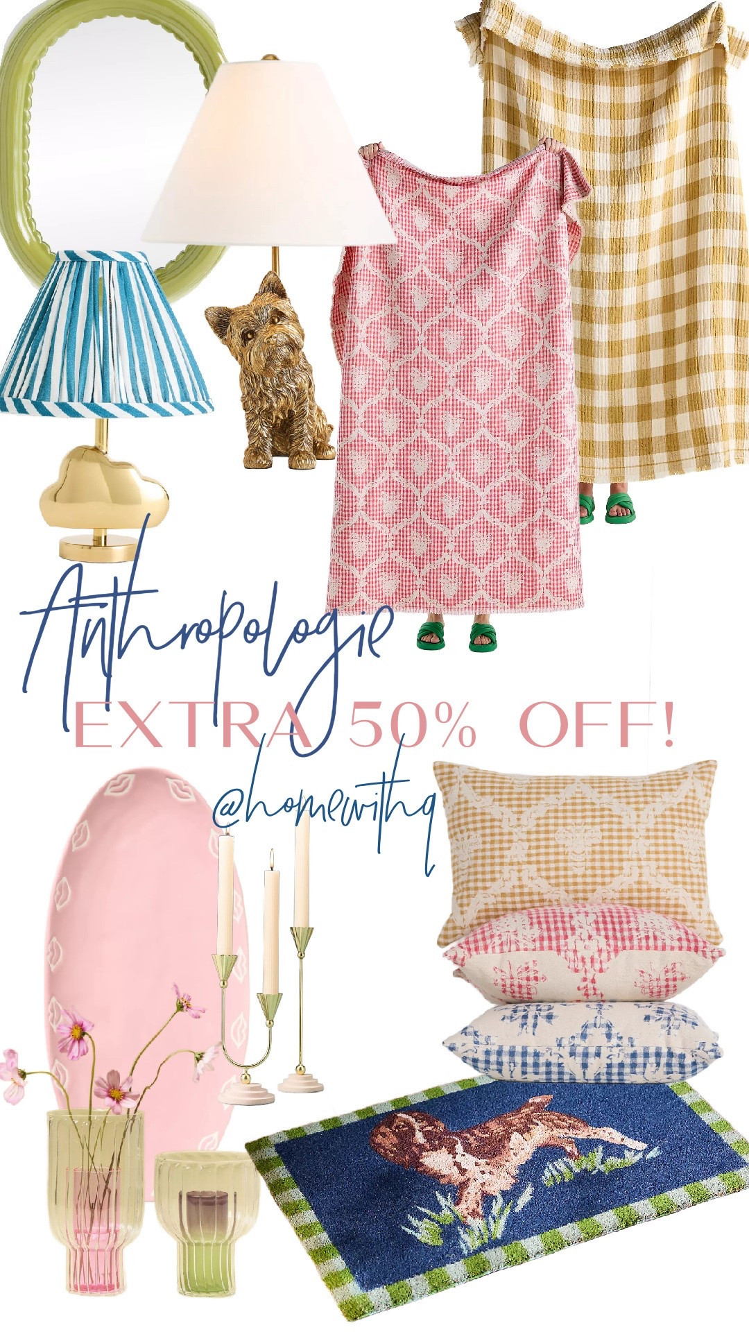 Dying over Anthro’s 50% off sale this weekend! I want it allllll!

#LTKHome