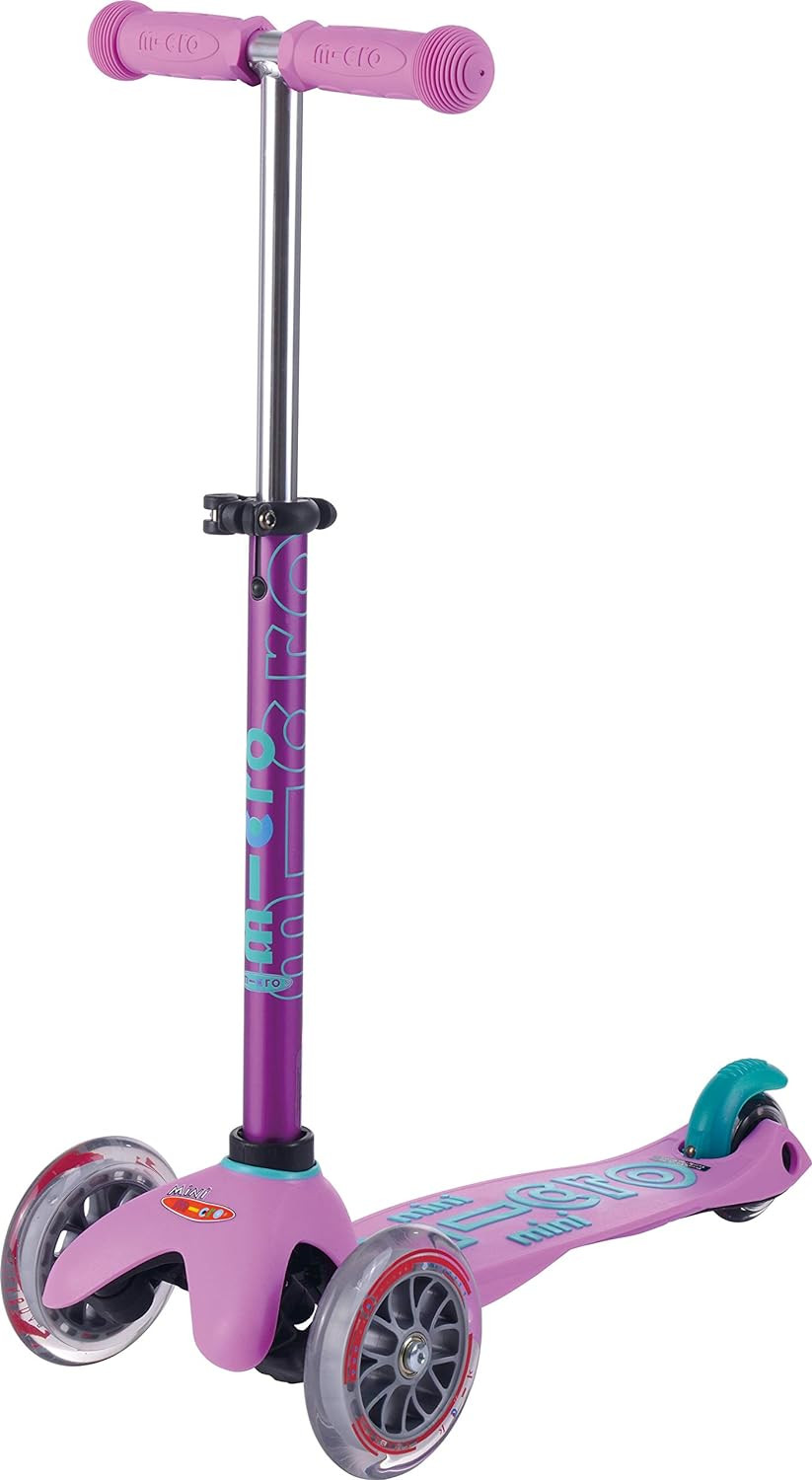 Micro Kickboard - Mini Deluxe - Three Wheeled, Lean-to-Steer Swiss-Designed Micro Scooter | Amazon (US)