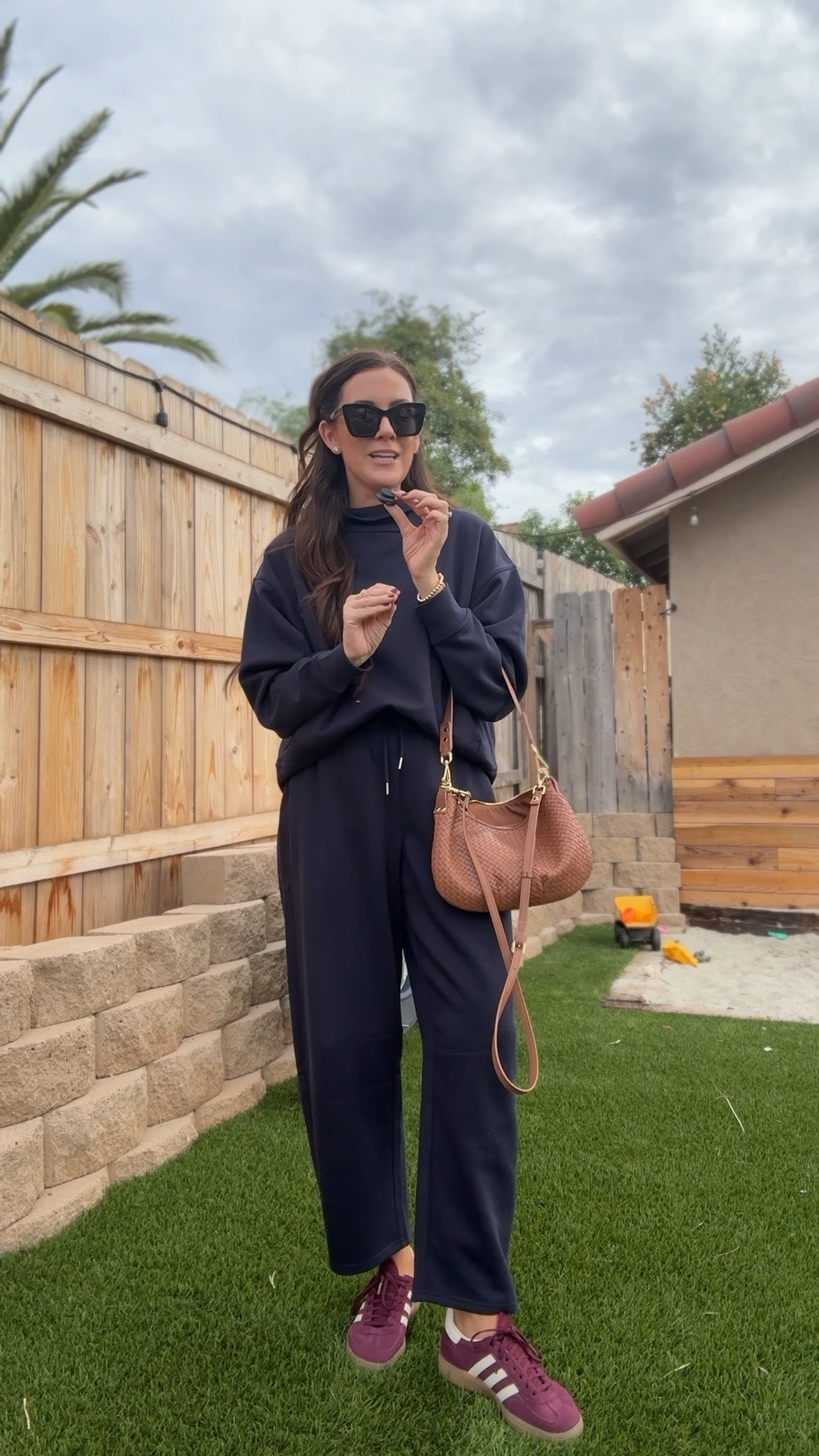 NEW Walmart matching set that looks/feels like aerie😍😍 wearing a small—between sizes go down!

#LTKootd #LTKSeasonal #LTKmomlife