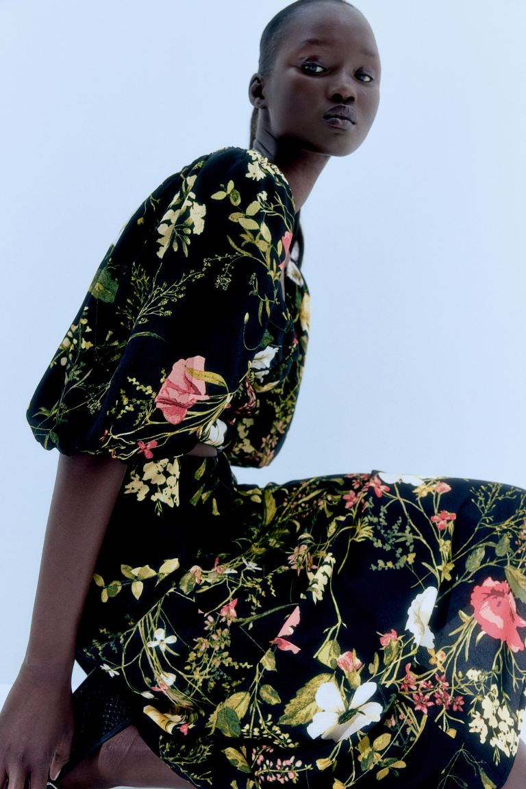 Black/floral | H&M (US + CA)