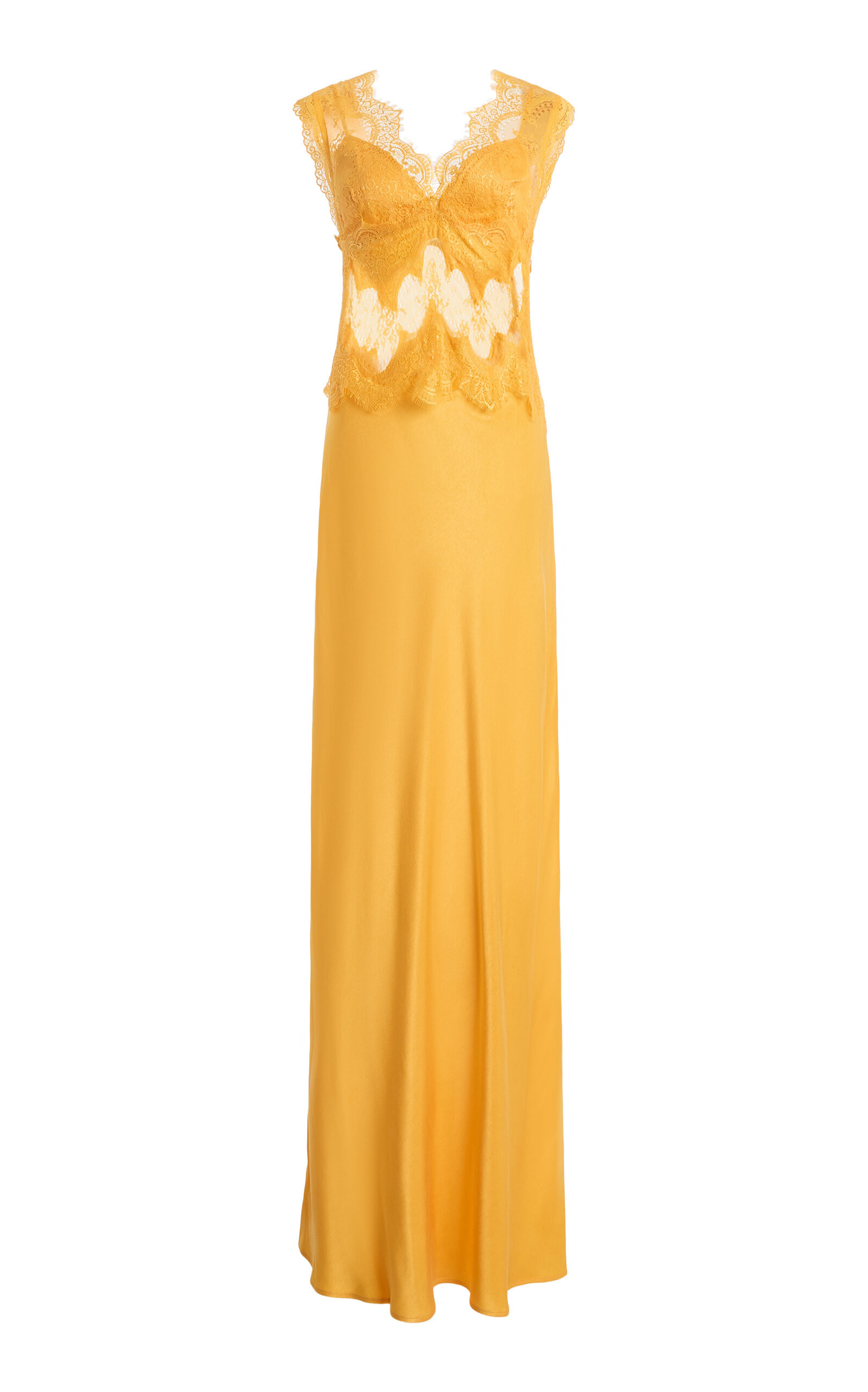 Exclusive Visions Satin Maxi Dress | Moda Operandi (Global)