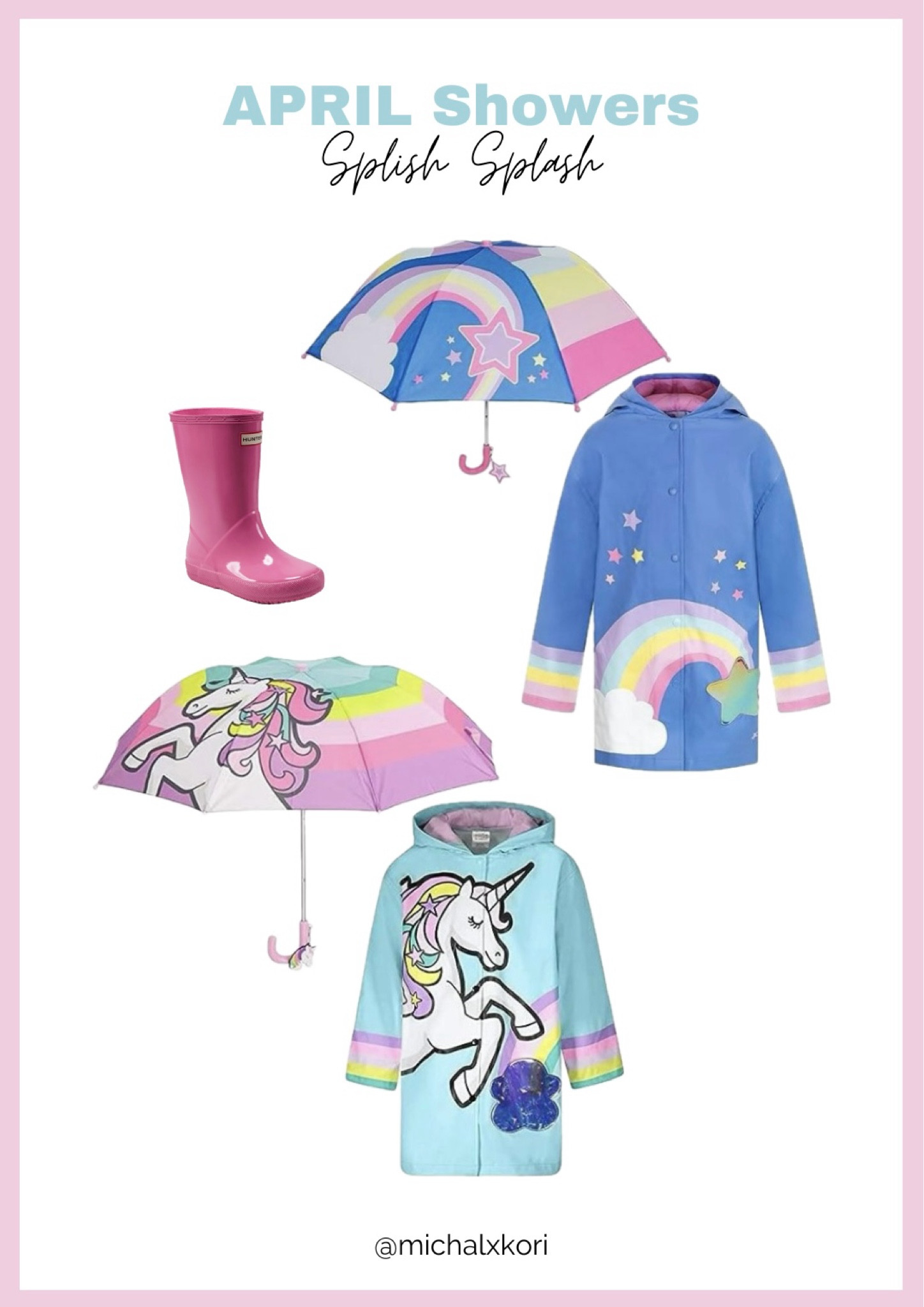 April showers in the brightest raincoat and umbrella sets.☔️

#LTKxTarget #LTKstyletip #LTKkids