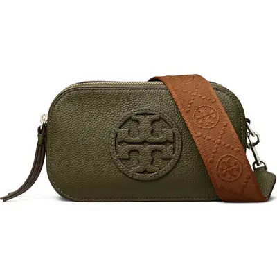 Tory Burch Mini Miller Leather Crossbody Bag in New Ivory at Nordstrom | Nordstrom