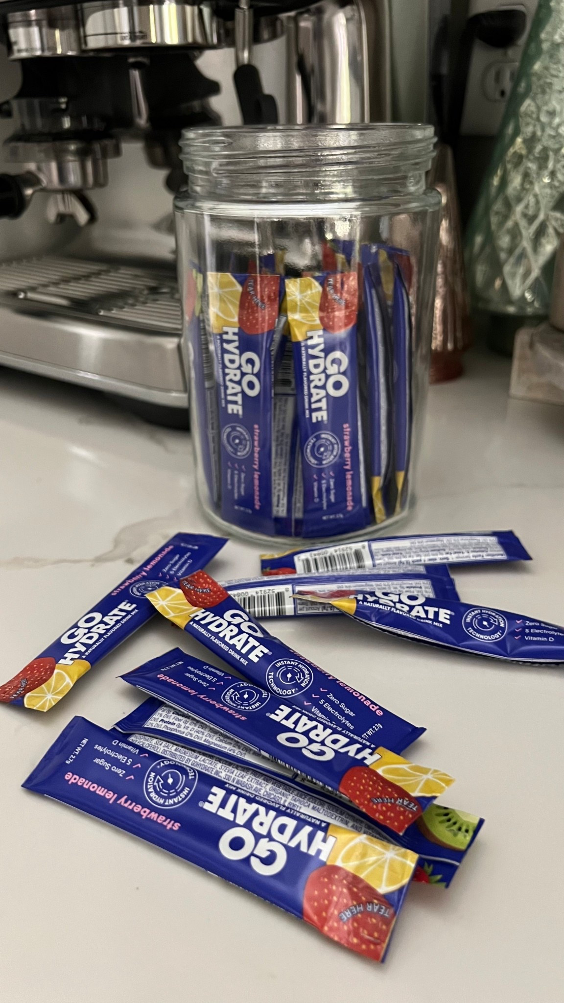 Highly recommend this if you’re traveling or if you just need a good electrolyte without all the sodium or the sugar and the flavor flavors are great