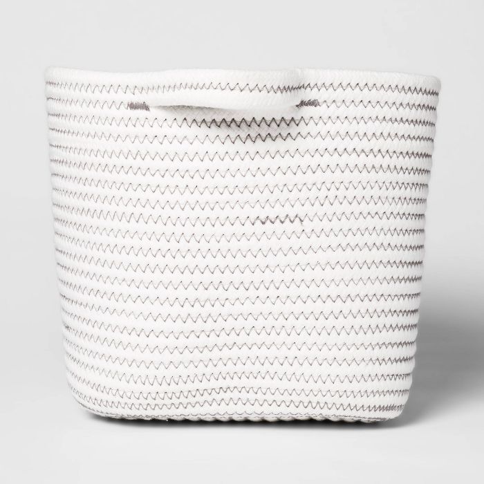 Bath Basket Medium Crate Off White - Threshold™ | Target