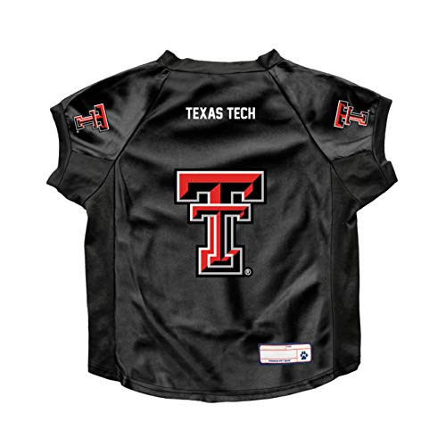Littlearth NCAA Texas Tech Red Raiders Stretch Pet Jersey, Team Color, Big Dog | Amazon (US)