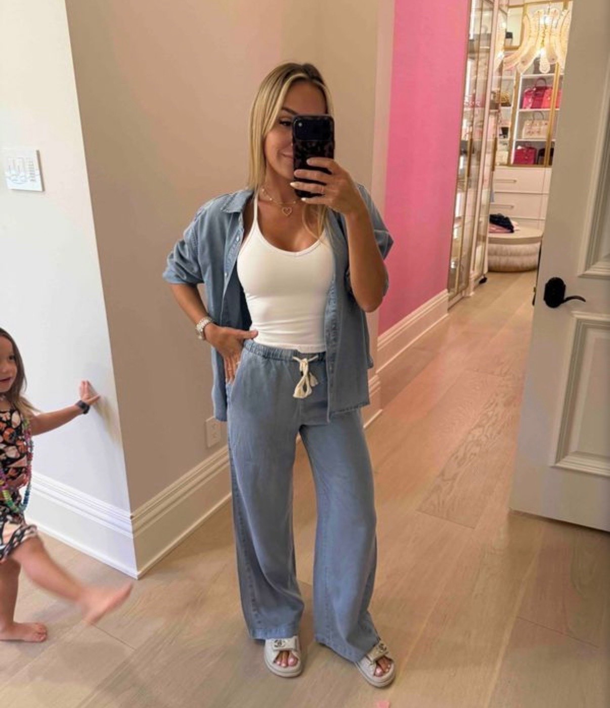 Soft featherweight jeans