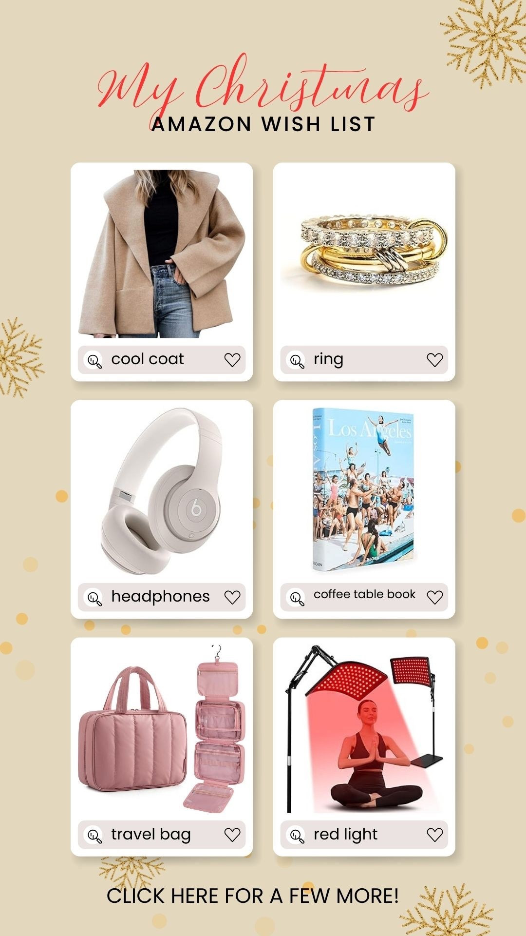My AMAZON Xmas wish list! 

#LTKHoliday #LTKOver40 #LTKGiftGuide