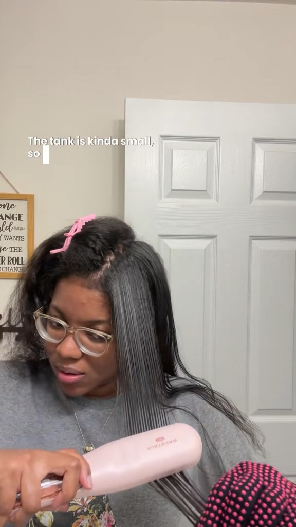 I don’t straighten my hair often at home, but this WavyTalk straightening brush makes it super easy to switch up my curls at home. 

I love that it comes with hair clips & gloves. It’s super easy to use as well  

#LTKBeauty #LTKselfcare #LTKgrwm