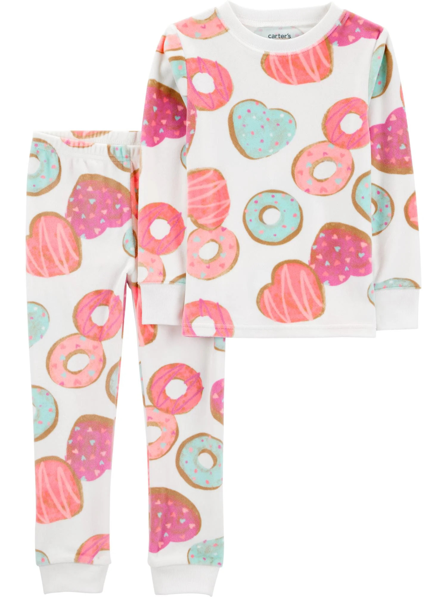 Carter's Child of Mine Toddler Cozy Pajama Set, 2-Piece, Sizes 12M-5T | Walmart (US)