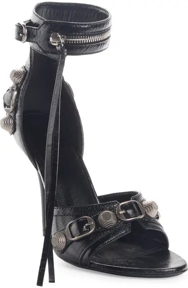 Balenciaga Cagole Slingback Stiletto Sandal (Women) | Nordstrom