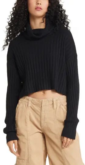 Cowl Neck Crop Sweater | Nordstrom