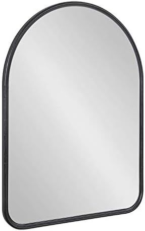 Kate and Laurel Caskill Midcentury Arched Wall Mirror, 18 x 24, Black, Decorative Modern Mirror f... | Amazon (US)