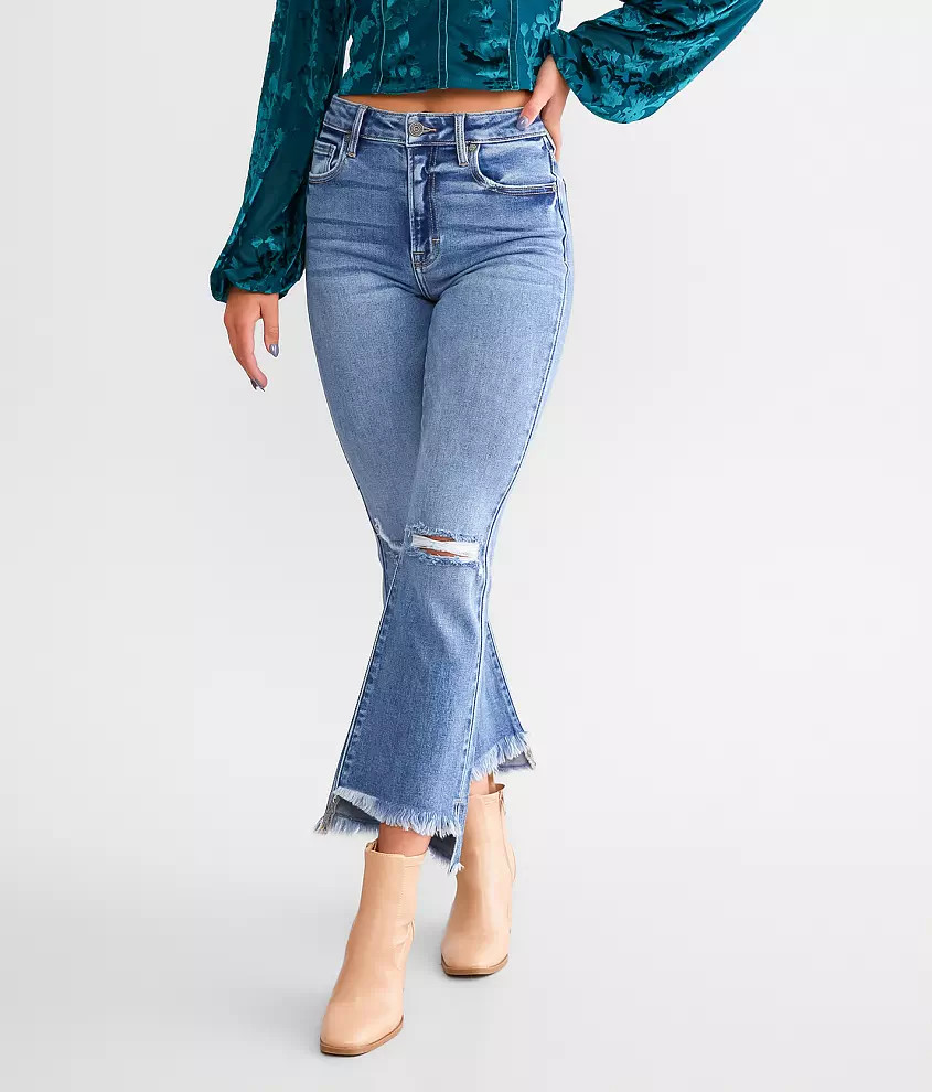 Happi Cropped Flare Stretch Jean | Buckle