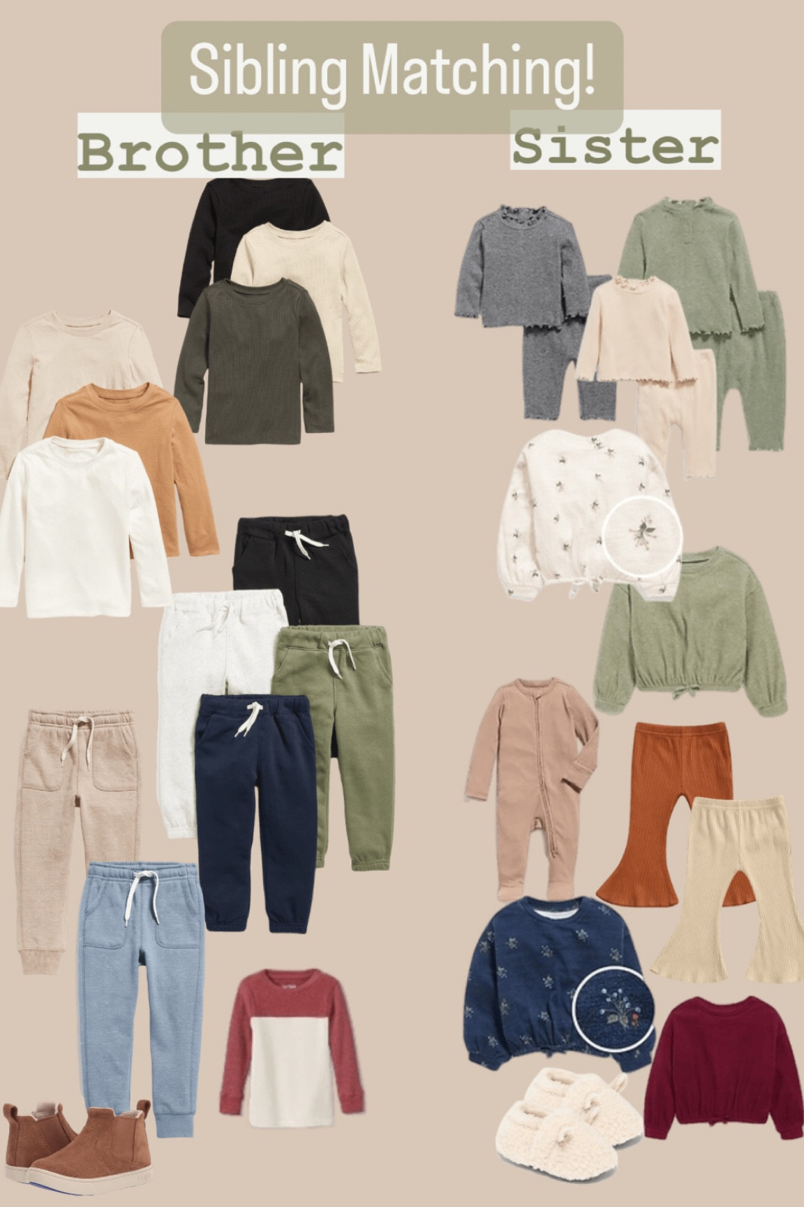 Fall sibling matching. Brother and sister, baby and toddler!

#LTKbaby #LTKSeasonal #LTKkids