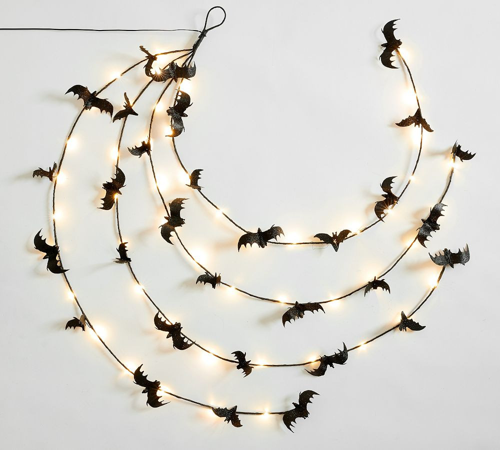 Lit Hanging Bat Flock | Pottery Barn (US)
