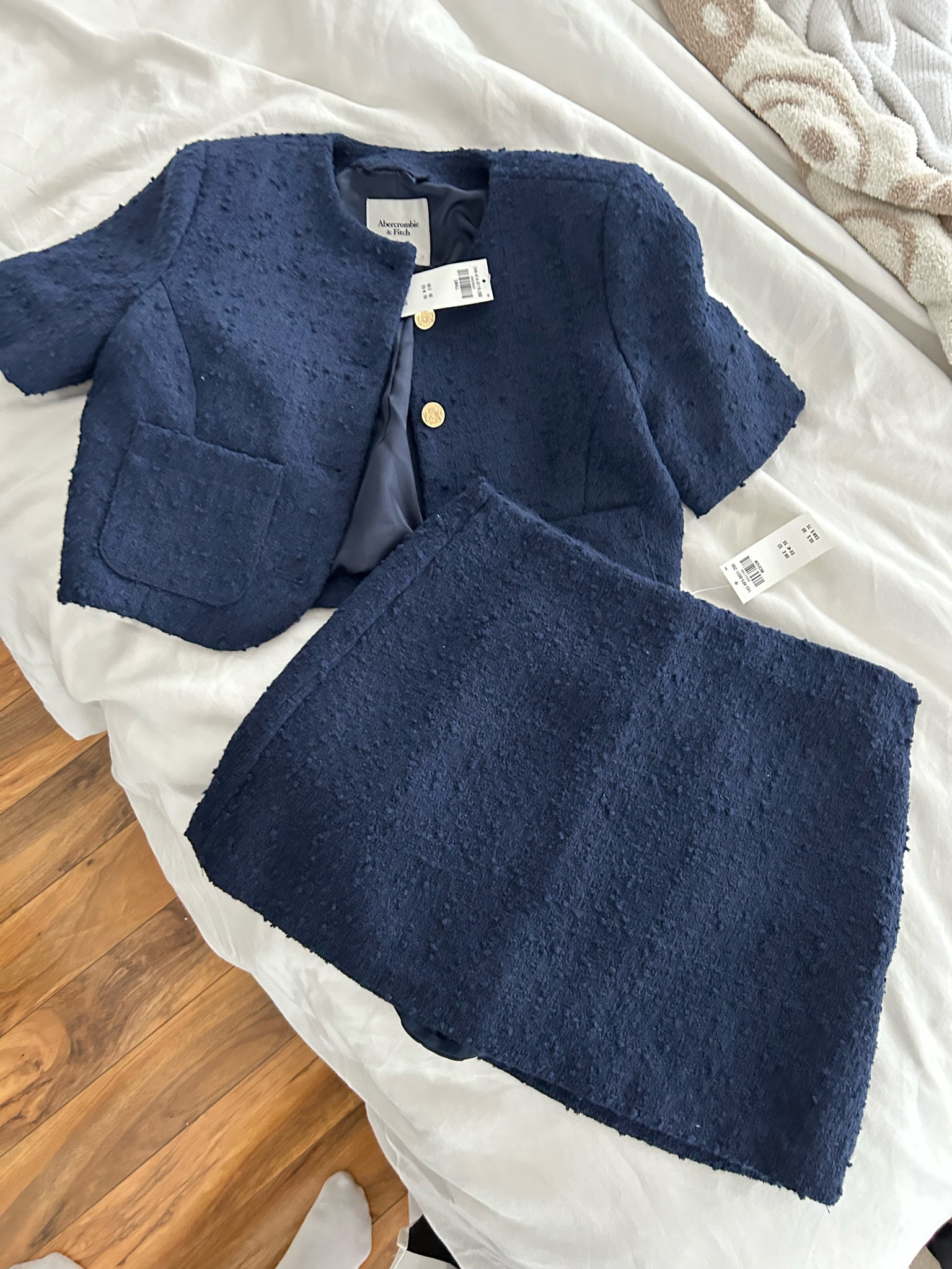Two set tweed number from Abercrombie 

#LTKSummerSales #LTKSeasonal #LTKWorkwear