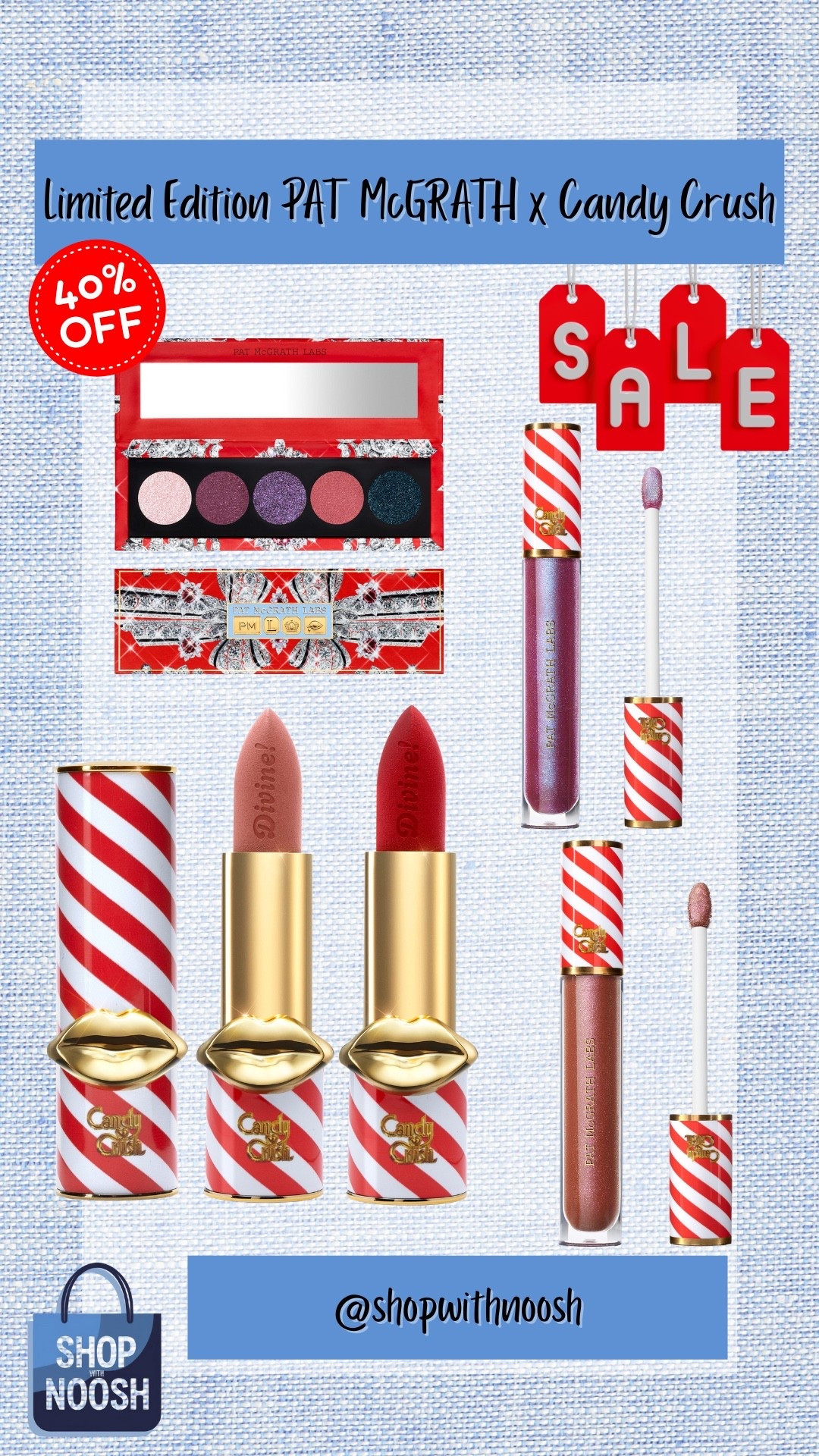 How cute is this limited edition Pat McGrath x Candy Crush collection ❤️🤍 Grab your favorite pieces or the entire collection for 40% off 🤯 before they’re gone for good!

#LTKSaleAlert #LTKFindsUnder50 #LTKBeauty