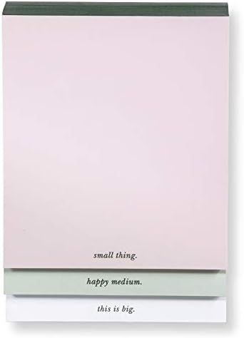 Kate Spade New York Stacked Desktop Notepad, Includes 3 Memo Pads with 75 Sheets, Colorblock (Mul... | Amazon (US)