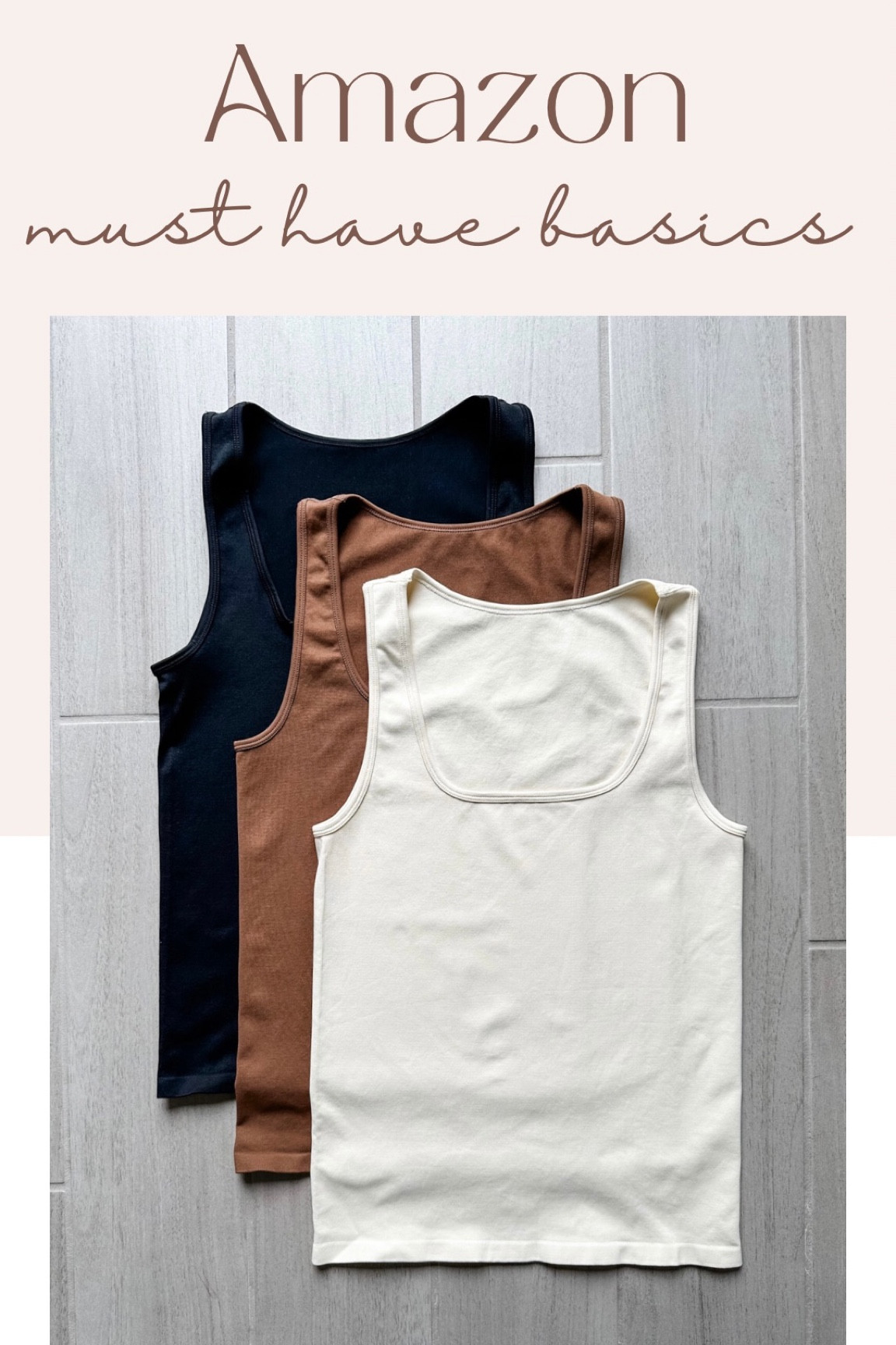 Amazon basic tanks, Amazon bodysuits, Amazon neutrals 

#LTKSeasonal #LTKunder50 #LTKstyletip