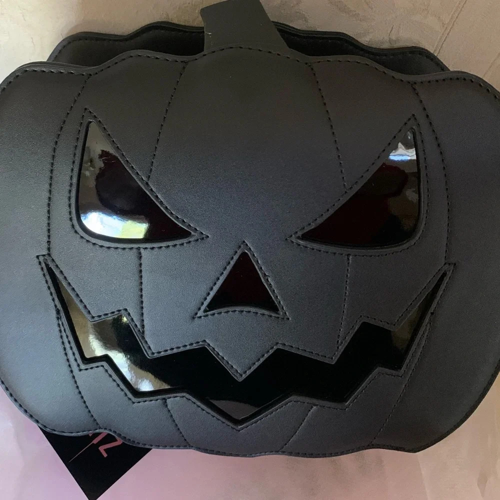 Trick n Treatz Pumpkin Jack o Lantern Crossbody Shoulder Bag Purse NWT | Poshmark