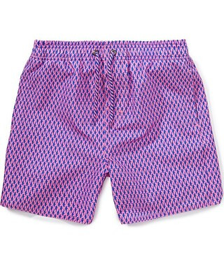 Class Club Big Boys Linear Shark Print Swim Trunks | Dillard's | Dillard's