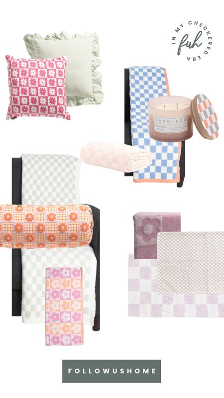 Budget friendly… Give me all the checkered items-… perfect for a girl room, summer adds around the house to brighten it up… so many goodies, all from Marshall’s too! Beach Towels | Teen Girl gift ideas | checker love | girl room | guest room | bedding | followushomee

#LTKhome #LTKkids #LTKfindsunder50