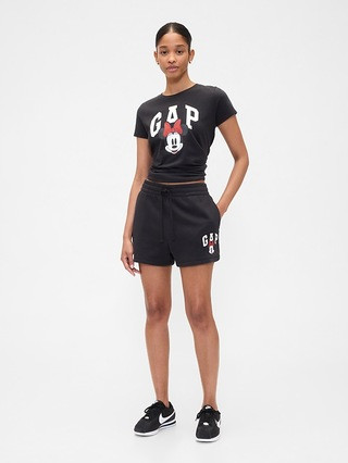 Gap × Disney Minnie Mouse Logo Shorts | Gap Factory