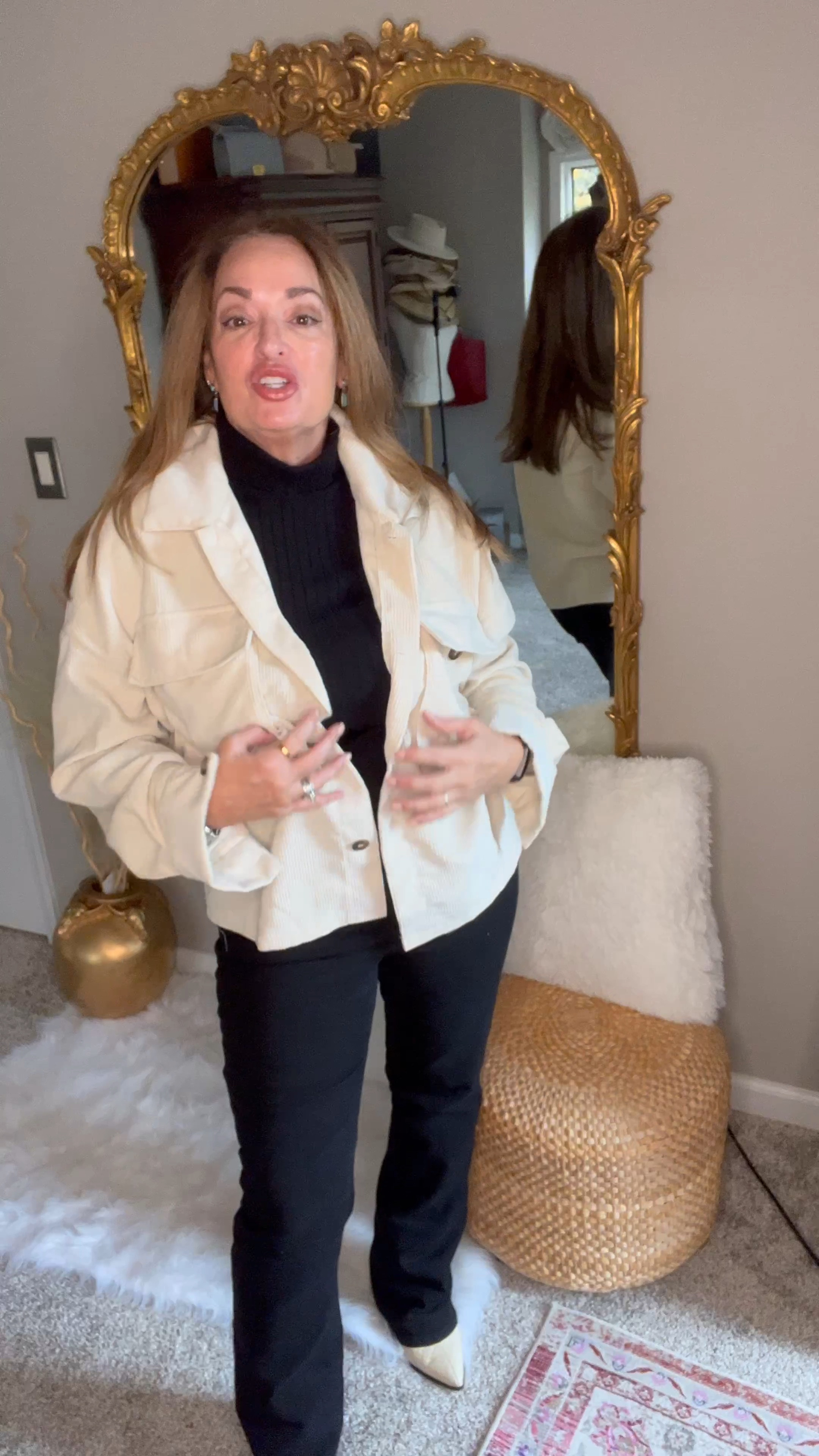 The perfect bone corduroy cropped shacket! It adds some fun texture to your overall look!


#LTKHoliday #LTKSeasonal #LTKunder50