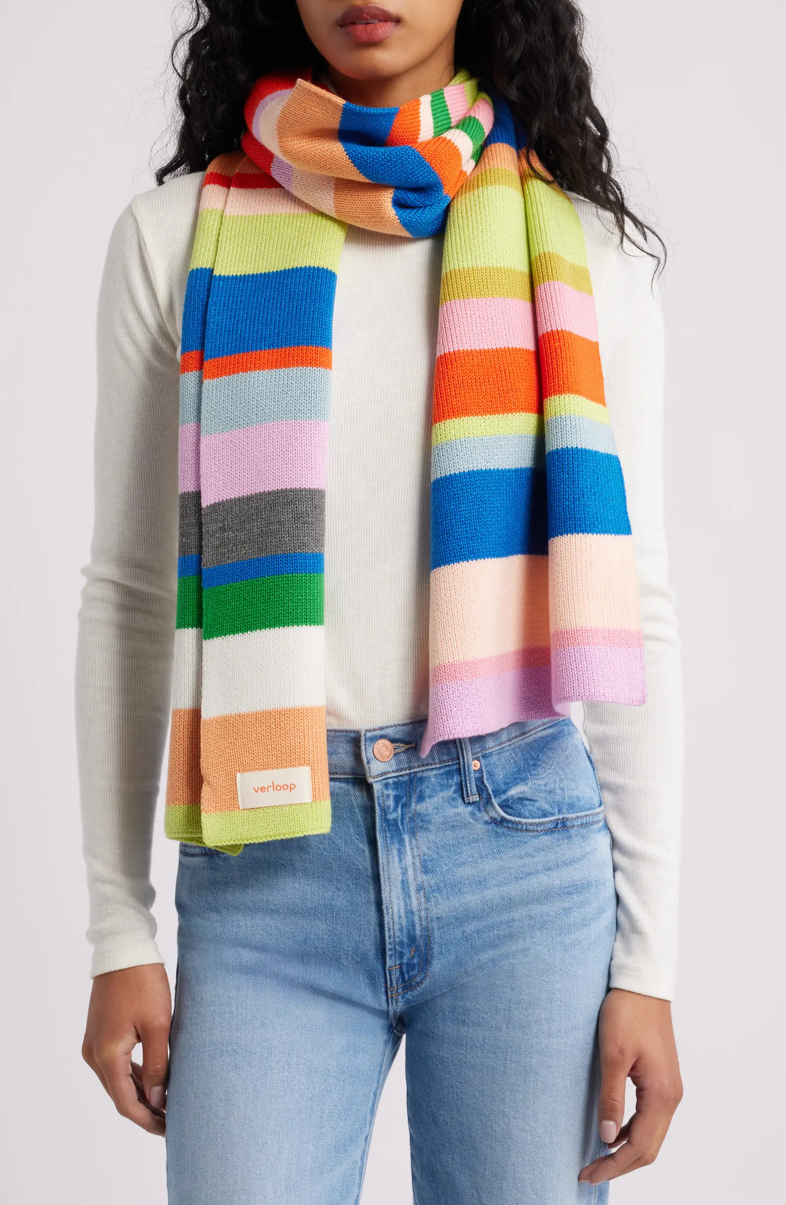 verloop Stripe Big Scarf | Nordstrom | Nordstrom