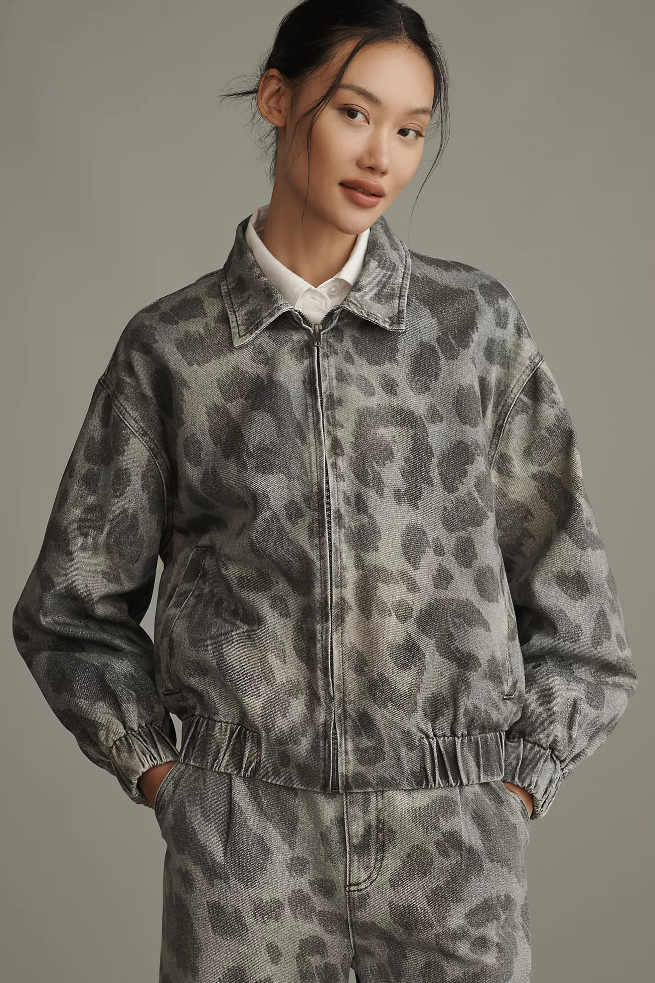 The Rylie Bomber Jacket by Pilcro | Anthropologie (US)