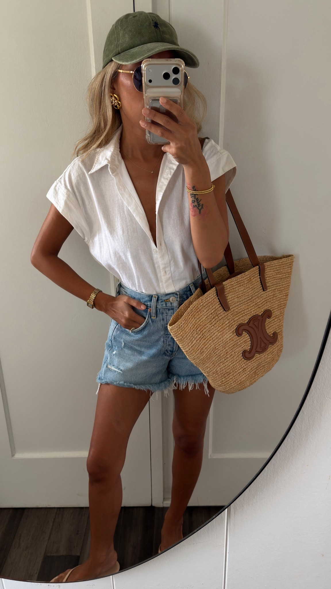 Basics that are worth it. 👌🏾 Wesring 23 shorts, xs linen target top. 

#LTKmomlife #LTKPetite #LTKOver40