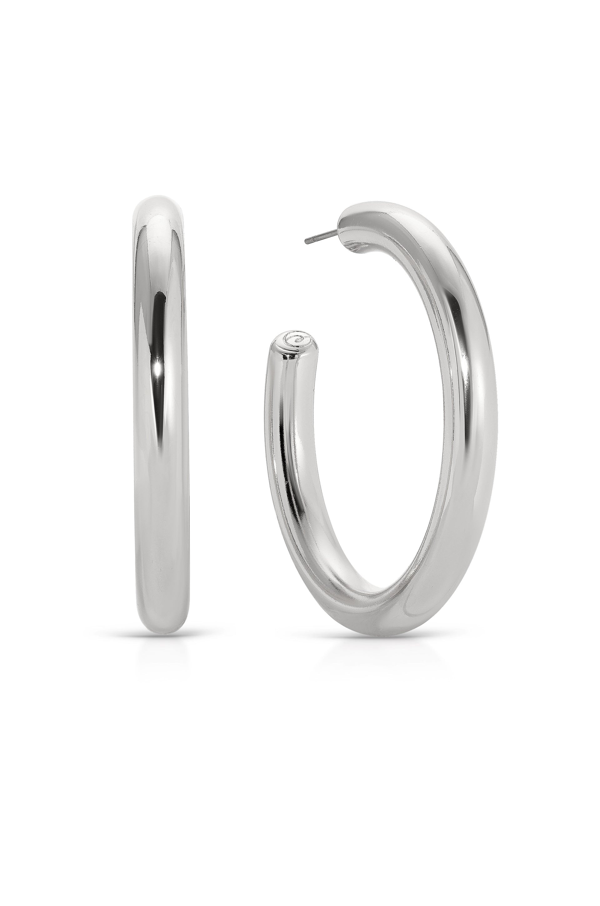 Large Thick Classic Hoops | Ettika
