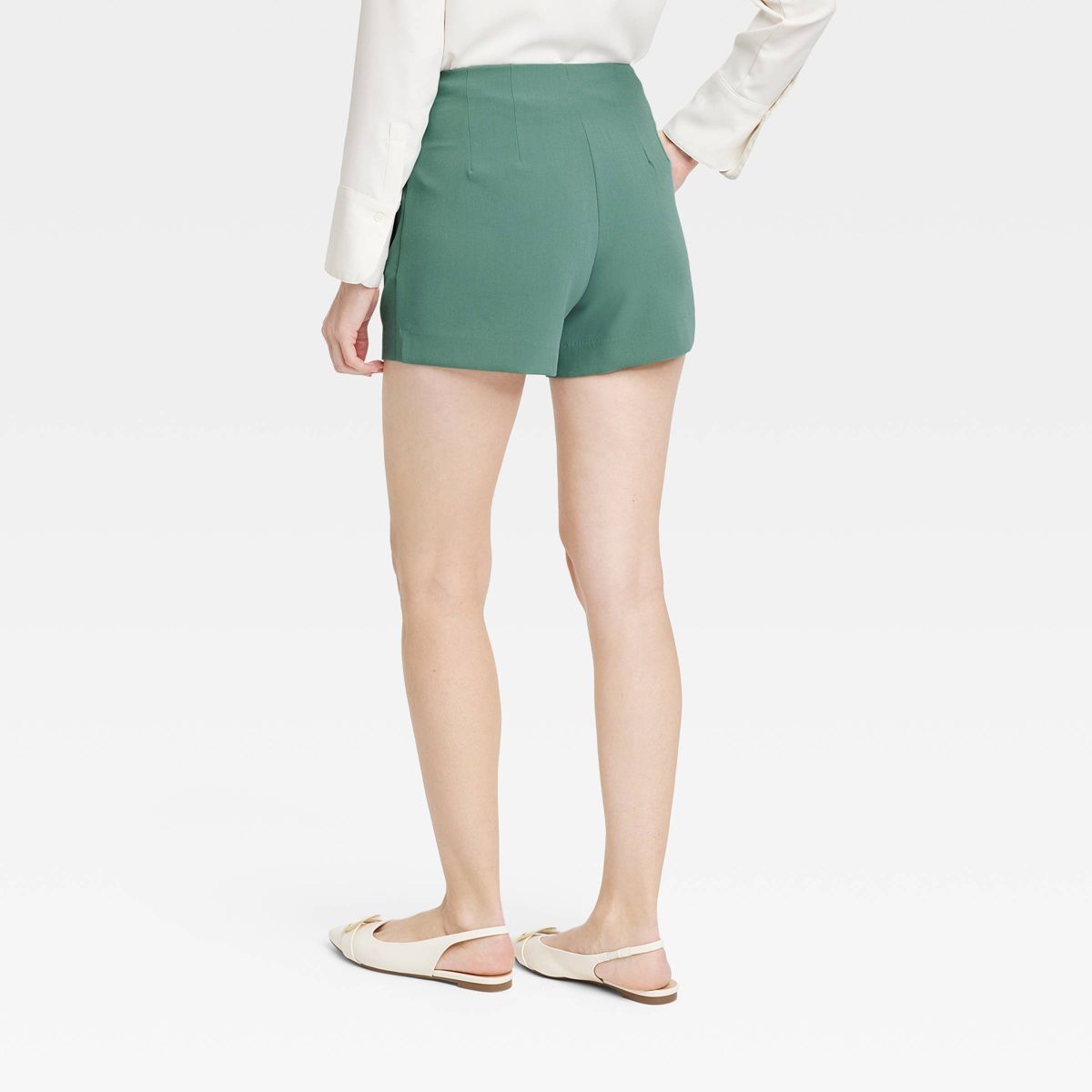 Women's High-Rise Tailored Shorts - A New Day™ | Target