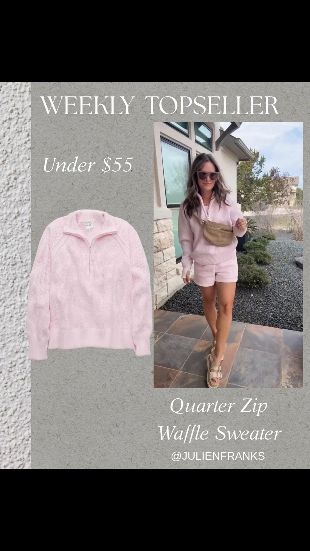 Light pink spring set from Aerie! It is so soft, flattering, and the easiest one-and-done outfit for errands or school pickup. Effortless but elevated. 🌸✨ 

 #LTKspring #LTKootd #LTKgrwm