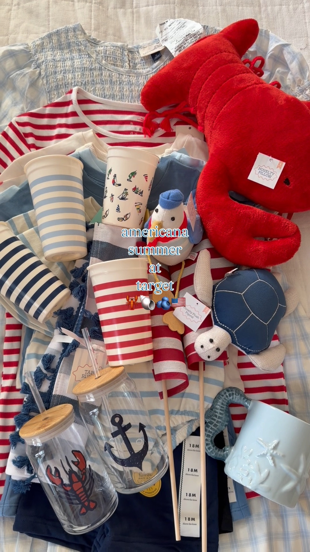Americana summer at target!🦞🐚🫐🥧🇺🇸 toddler haul, target finds, 4th of July, summer finds

#LTKootd #LTKSeasonal #LTKKids