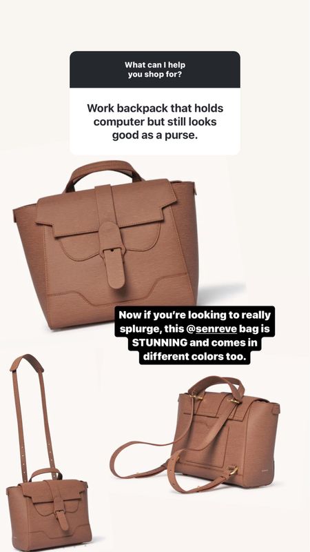 Work bag // laptop bag // cute work bag 

#LTKworkwear #LTKtravel