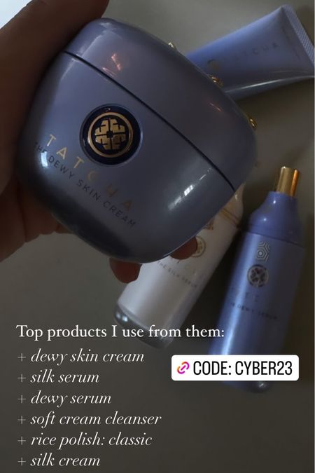 Huge Tatcha skincare sale - use code cyber23 *favorites are linked 