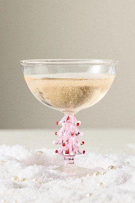 Icon Stemmed Coupe Glass | Anthropologie (US)