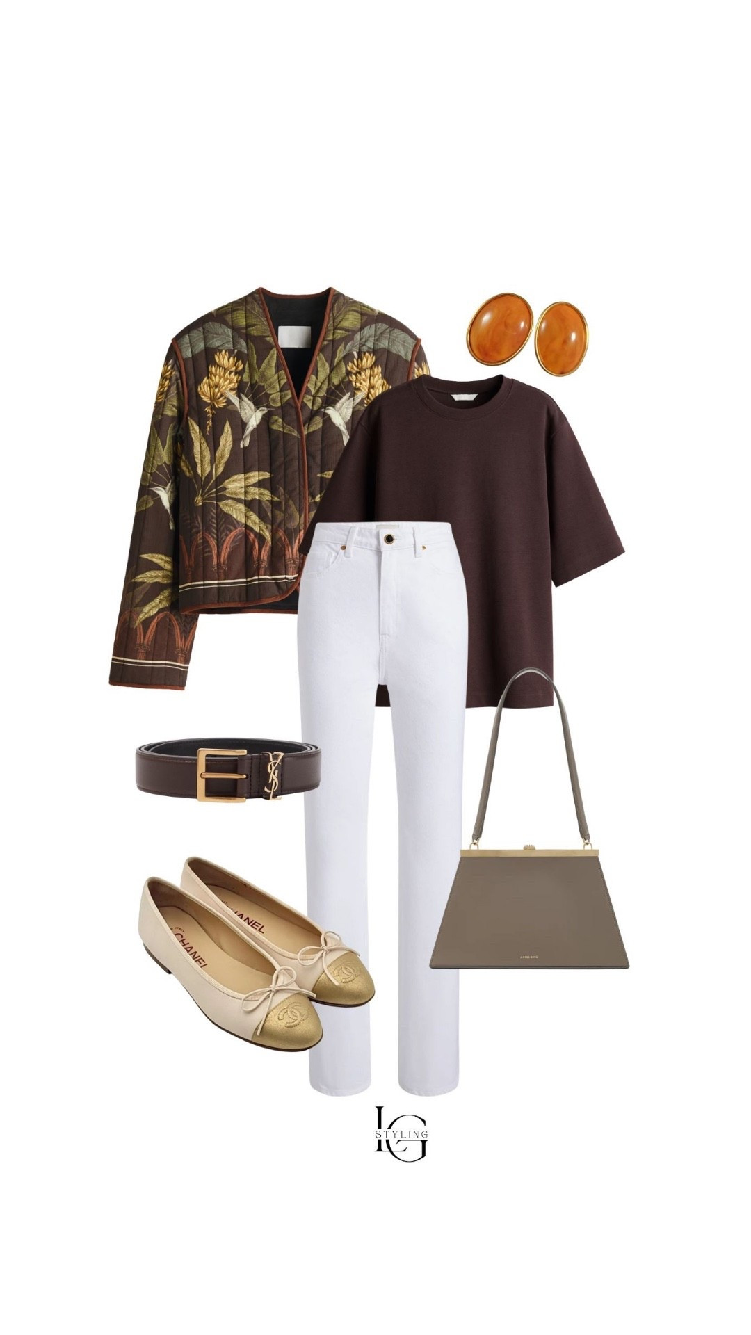 Your everyday elevated uniform 🤎
A rich brown tee styled with clean white denim is the definition of understated chic. Add a structured belt, tonal accessories, and a statement jacket to pull everything together with intention.

#LTKSpring #LTKCasual #EverydayOutfits #NeutralOutfits #MinimalStyle #CapsuleCloset #ChicCasual #WardrobeStaples #EffortlessDressing


#LTKSeasonal #LTKootd