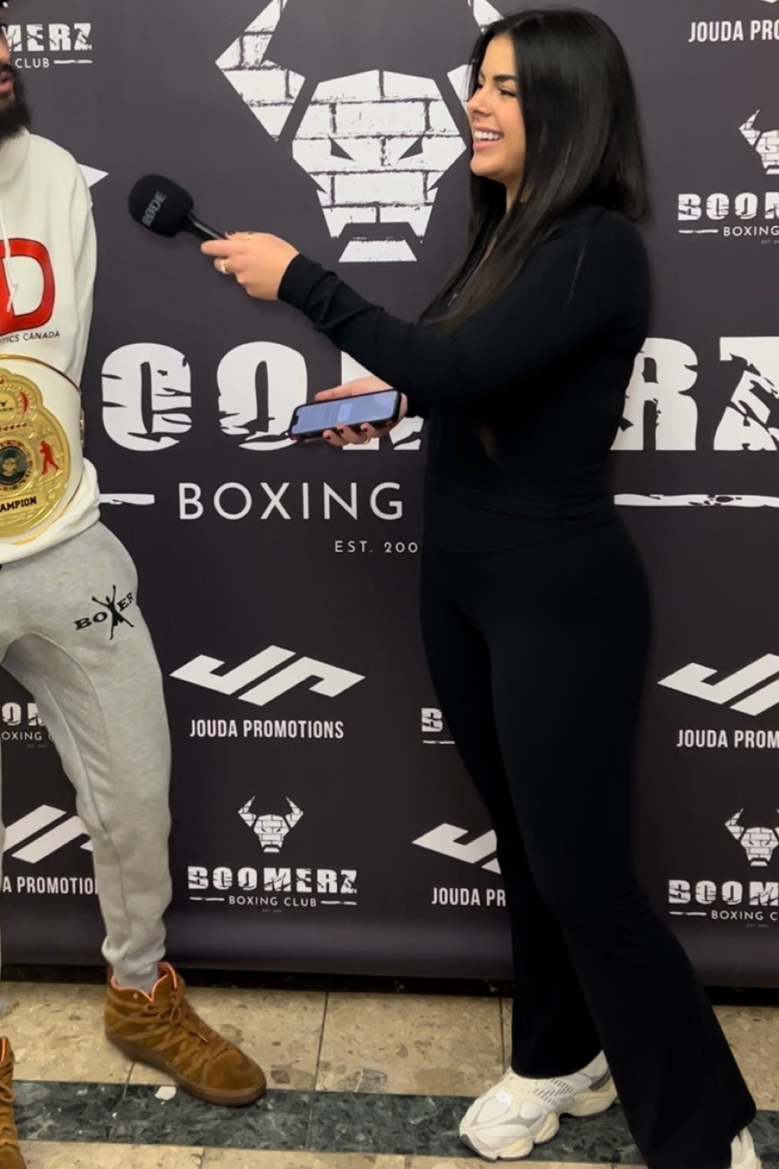 My lil post fight boxing interview fit!

#LTKstyletip #LTKfitness