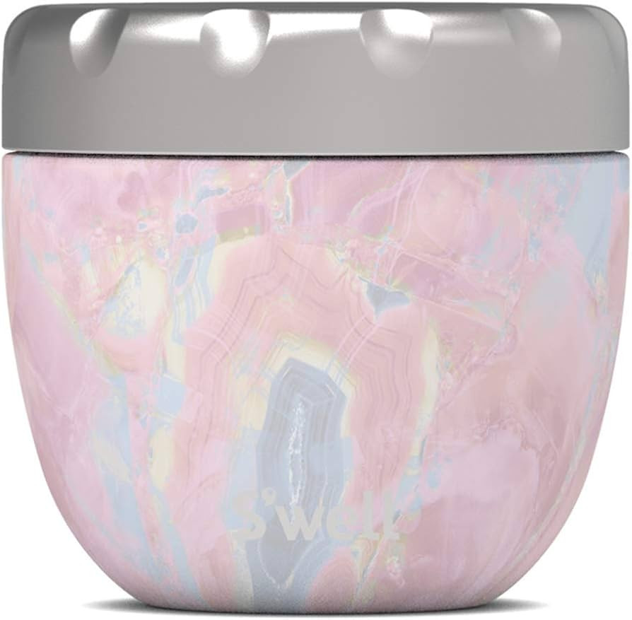 S'well Stainless Steel Food Bowls – 21.5oz - Geode Rose Eats - Triple-Layered Vacuum-Insulated ... | Amazon (US)