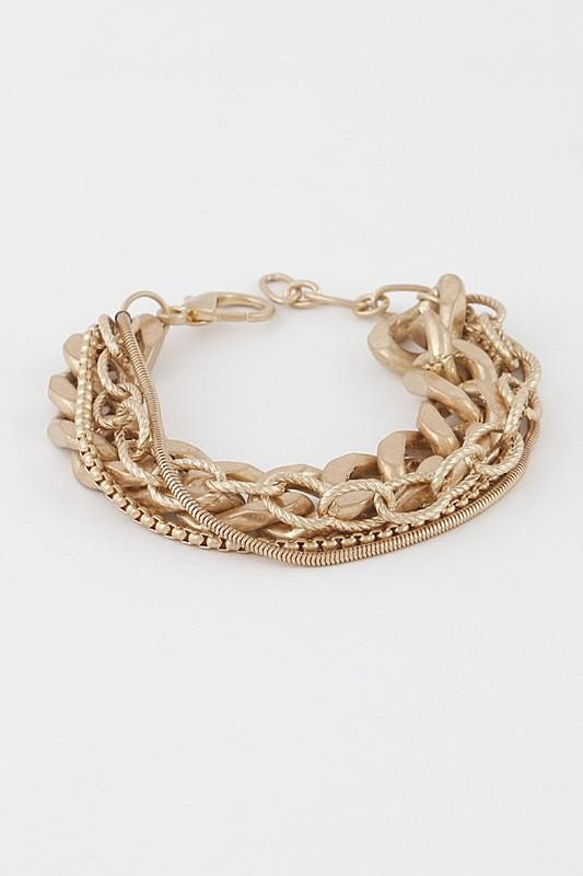 Golden Hour Chain Bracelet | Ooh La Luxe