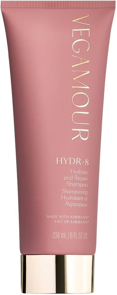 VEGAMOUR HYDR-8 Hydrate & Repair Hydrating Shampoo, 8 fl. oz. (Pack of 1) | dry, damaged hair | f... | Amazon (US)