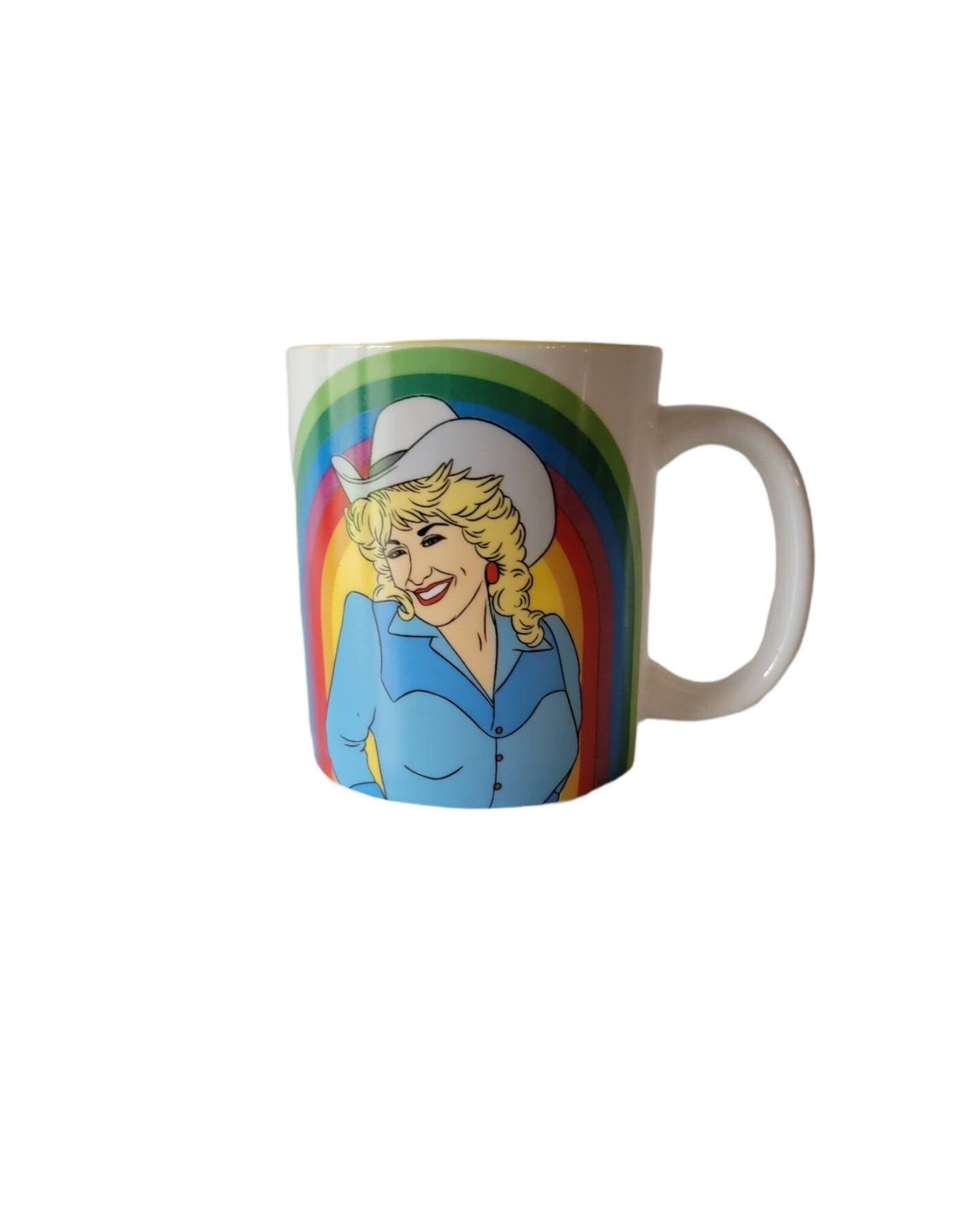 Rainbow Dolly Parton Coffee Mug / Collectors Mug Coffee Cup | Etsy | Etsy (US)