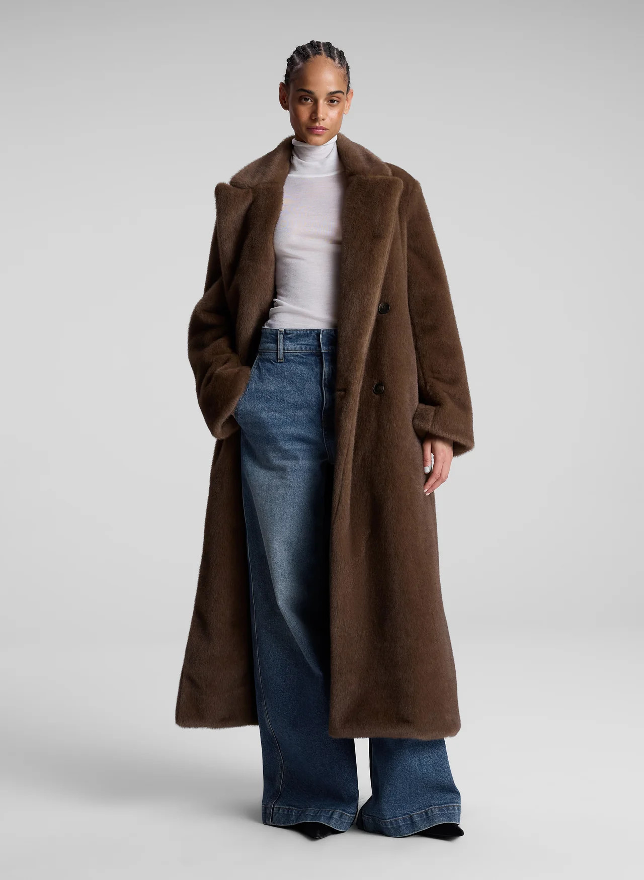 Franklin Faux Fur Coat | A.L.C