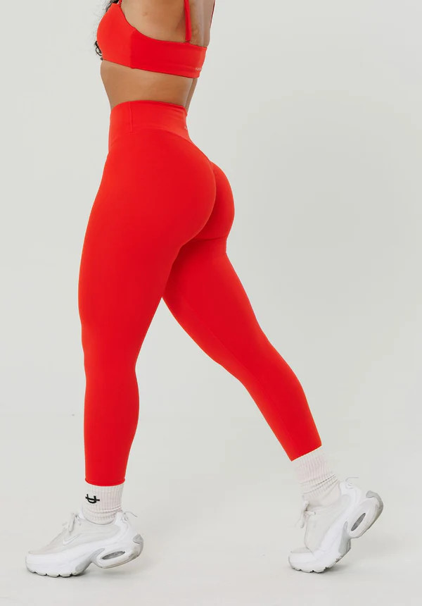 Reluna Original High-Rise Sculptseam® Plus Legging Strawberry | Paragon Fitwear