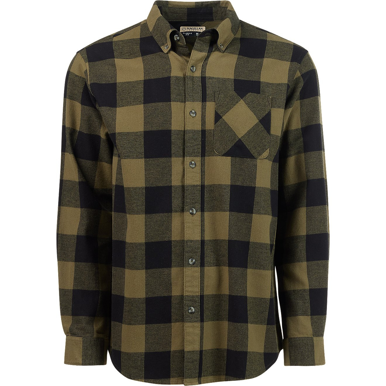 Magellan Outdoors Canyon Creek Long Sleeve Flannel Shirt | Academy Sports + Outdoor Affiliate