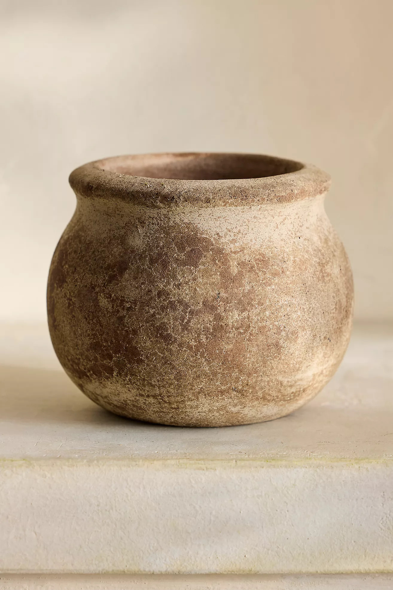Weathered Terracotta Jar Planter | Terrain